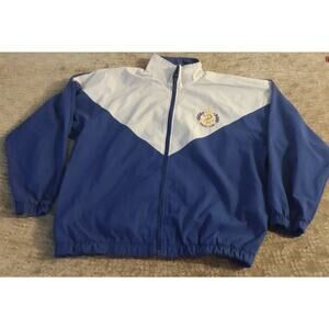 Vintage GOOLA GONG Jacket Womens Medium Marina Club Full Zip Anchor Multicolor
